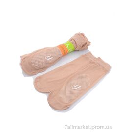 Фотография Носки женские Весна/осень Носки з тормозами бежевий (10 шт. р.сетка 36-41) "OL" недорого оптом от прямого поставщика