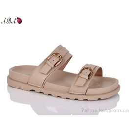 Шльопанці жіночі полегшені Літо QQ53-4 (8 пар р.36-41) "Aba" недорого оптом від прямого постачальника