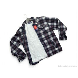 Чоловіча сорочка Весна/осінь 101-2 black (10 шт. р.сіткаM-4XL) "Verton" недорого оптом від прямого постачальника