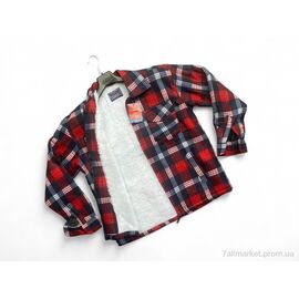 Чоловіча сорочка Весна/осінь 101-4 red (10 шт. р.сіткаM-4XL) "Verton" недорого оптом від прямого постачальника