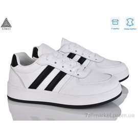 Фотография Кроссовки женские модные Весна/осень JH500-1 шкіра (8 пар р.36-41) "STILLI Group" недорого оптом от прямого поставщика