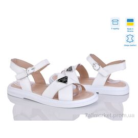 Фотография Босоножки женские летние Лето 1488 білий к. (6 пар р.36-41) "V.Arimany" недорого оптом от прямого поставщика