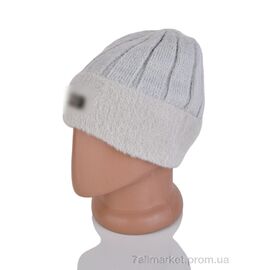Жіноча шапка Зима 9-18 grey (5 шт. р.сіткаOne size) "TUZZI" недорого оптом від прямого постачальника