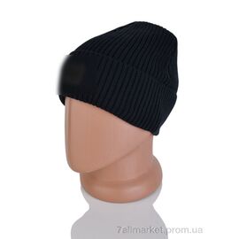 Шапка чоловіча Зима 9-21 navy (5 шт. р.сіткаOne size) "TUZZI" недорого оптом від прямого постачальника