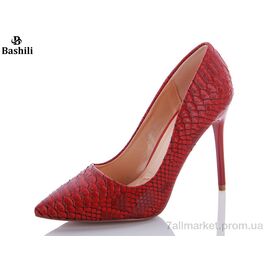 Туфлі жіночі стильні Весна/осінь A97-4 red (6 пар р.35-40) "Башили" недорого оптом від прямого постачальника