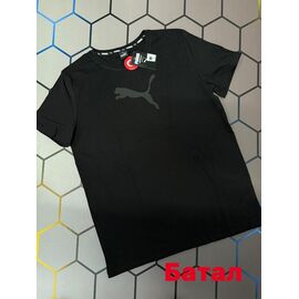Футболка чоловіча 4645 black р.2XL-6XL "Alex Clothes" недорого оптом від прямого постачальника