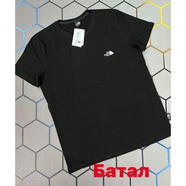 Футболка чоловіча 4656 black р.2XL-6XL "Alex Clothes" недорого оптом від прямого постачальника