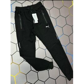 Фотография Штаны спортивные мужские 4675 black р.2XL-6XL "Alex Clothes" недорого оптом от прямого поставщика