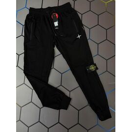 Фотография Штаны спортивные мужские 4678 black р.2XL-6XL "Alex Clothes" недорого оптом от прямого поставщика