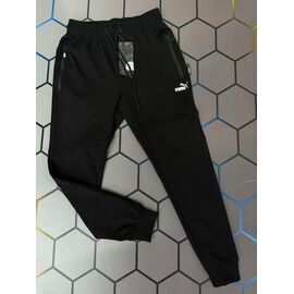 Фотография Штаны спортивные мужские 4680 black р.2XL-6XL "Alex Clothes" недорого оптом от прямого поставщика