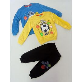 Фотография Костюм детский спортивный на мальчика ML1617 yellow р.2-5 "Meloria" недорого оптом от прямого поставщика