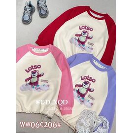 Светер Дитячий на дівчинку WW06C206 wine р.6-10 "Фунтик" недорого оптом від прямого постачальника