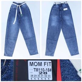 Фотография Джинсы женские 110-15 blue р.28-33 "Relucky" недорого оптом от прямого поставщика