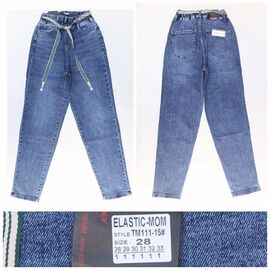 Фотография Джинсы женские 111-15 blue р.28-33 "Relucky" недорого оптом от прямого поставщика