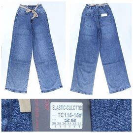 Фотография Джинсы женские 115-15 blue р.28-33 "Relucky" недорого оптом от прямого поставщика