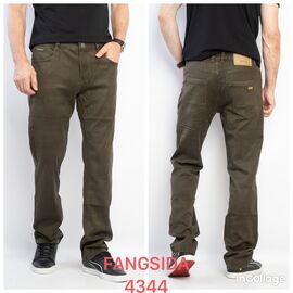 Фотография Джинсы мужские 4344 brown р.32-40 "God Baron" недорого оптом от прямого поставщика