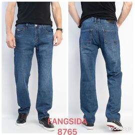 Джинси чоловічі 8765 blue р.32-38 "God Baron" недорого оптом від прямого постачальника