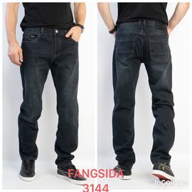 Джинси чоловічі 3144 black р.32-42 "God Baron" недорого оптом від прямого постачальника