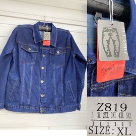 Куртка чоловіча Z819 blue р.L-5XL "God Baron" недорого оптом від прямого постачальника