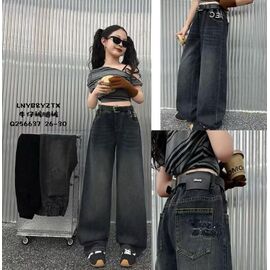 Фотография Джинсы детские на девочку 256637 black р.26-30 "Meloria" недорого оптом от прямого поставщика