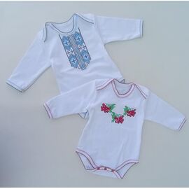 Боді на хлопчика ML1675 white-l.blue р.62-80 "Meloria" недорого оптом від прямого постачальника