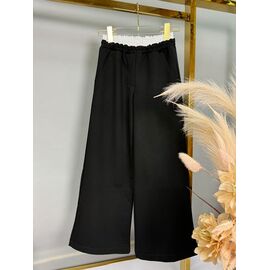 Штани дитячі на дівчинку 621 black р.140-164 "Delfinka" недорого оптом від прямого постачальника