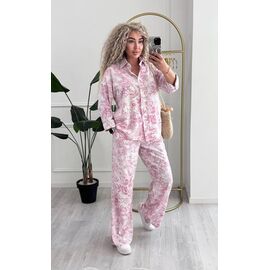 Фотография Костюм женский 9061 pink р.42-52 "LINDA" недорого оптом от прямого поставщика