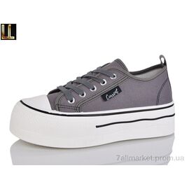 Фотография Кеды женские стильные Весна/осень G613-3 (8 пар р.37-41) "Lilin" недорого оптом от прямого поставщика