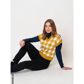 Жилет жіночий машинне в'язання напівбатал 46-50  ⁇  універсальний (4кв) "NOWEMBER"