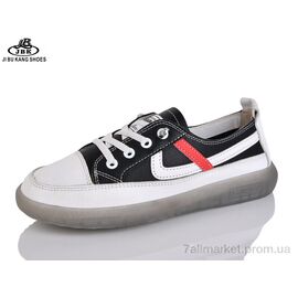Кросівки жіночі модні Весна/осінь 01712-1 black (8 пар р.36-40) "Jibukang" недорого оптом від прямого постачальника