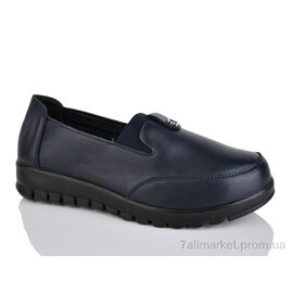 Фотография Туфли женские стильные Весна/осень 5507 blue (8 пар р.38-43) "Baolikang" недорого оптом от прямого поставщика