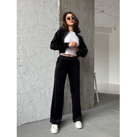 Костюм спортивний жіночий теплий 131 black р.42-48 "Alisa Brand" недорого оптом від прямого постачальника