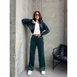 Фотография Костюм спортивный женский тёплый 131 green р.42-48 "Alisa Brand" недорого оптом от прямого поставщика