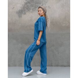 Фотография Костюм женский 35 blue р.42-58 "Sinevir" недорого оптом от прямого поставщика