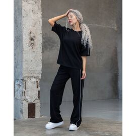 Фотография Костюм женский 35 black р.42-58 "Sinevir" недорого оптом от прямого поставщика