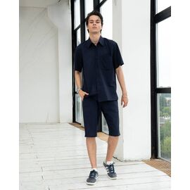 Фотография Костюм мужской W4 navy р.S-2XL "Sinevir" недорого оптом от прямого поставщика