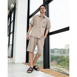 Фотография Костюм мужской W4 beige р.S-2XL "Sinevir" недорого оптом от прямого поставщика