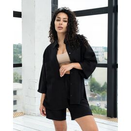 Фотография Костюм женский A27 black р.S-XL "Sinevir" недорого оптом от прямого поставщика