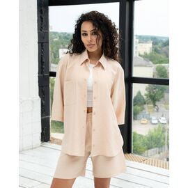 Фотография Костюм женский A27 l.beige р.S-XL "Sinevir" недорого оптом от прямого поставщика