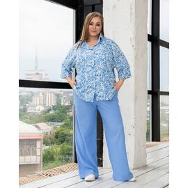 Фотография Костюм женский A171 l.blue р.50-56 "Sinevir" недорого оптом от прямого поставщика