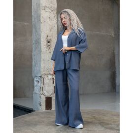 Костюм жіночий SN7 blue р.42-58 "Sinevir" недорого оптом від прямого постачальника