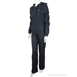 Фотография Спортивный костюм женский Зима 9228 black (5 шт. р.сетка S-2XL) "Obuvok" недорого оптом от прямого поставщика