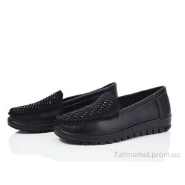 Туфлі жіночі стильні Весна/осінь 5091 black (8 пар р.37-42) "Baolikang" недорого оптом від прямого постачальника