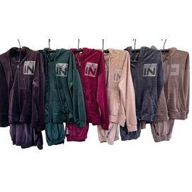 Фотография Костюм спортивный женский тёплый E284 red р.54-60 "Essa" недорого оптом от прямого поставщика