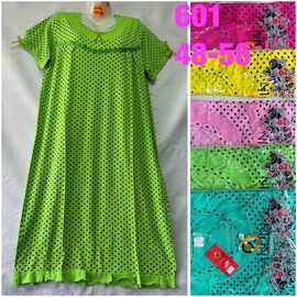 Фотография Ночнушка женская 601 mix р.48-56 "SHELLY" недорого оптом от прямого поставщика