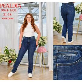 Джинси жіночі 9040-1 blue р.31-38 "LILY" недорого оптом від прямого постачальника