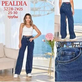 Фотография Джинсы женские 5228-2 blue р.25-30 "LILY" недорого оптом от прямого поставщика
