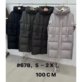Куртка жіноча зимова 678 l.grey р.S-2XL "Yafeier" недорого оптом від прямого постачальника