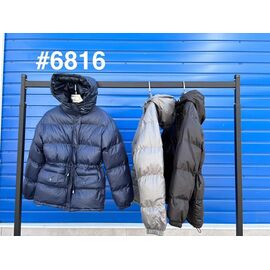 Куртка жіноча демісезонна 6816-1 grey р.M-XL "Yafeier" недорого оптом від прямого постачальника