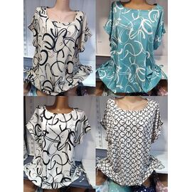 футболка жіноча 569-1 beige р.60-64 "Galina" недорого оптом від прямого постачальника